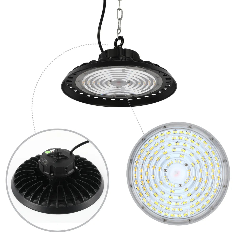 Details of the Nova High Bay LED Light with Reflector Options-230-03049