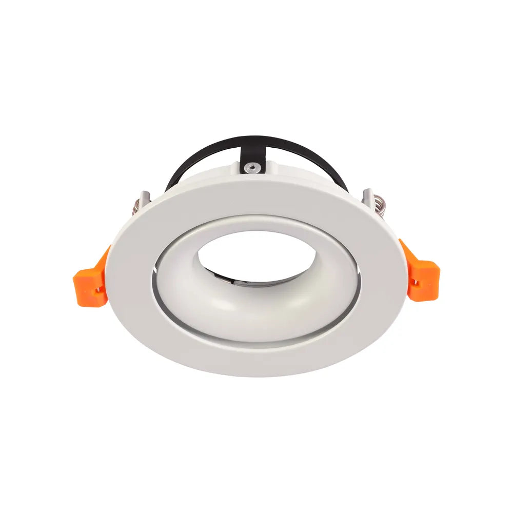 GU10 Downlight Fixture TEKLED Orbit Tilt GU10 Recessed  Downlight-White-143-03999