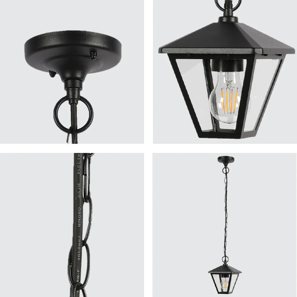 Paravento Outdoor Pendant Lamp E27 Black