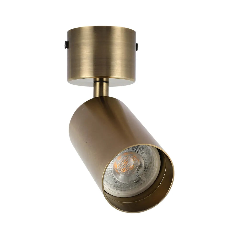 Spotlights TEKLED Rotatable GU10 Surface Mounted Downlight-Antique Brass-172-030281