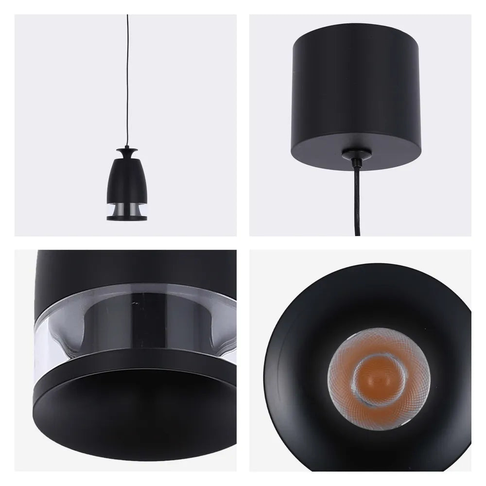 Details of the Sentinel LED Pendant Downlight with Polycarbonate Ring Diffuser 7W Warm White-150-19080