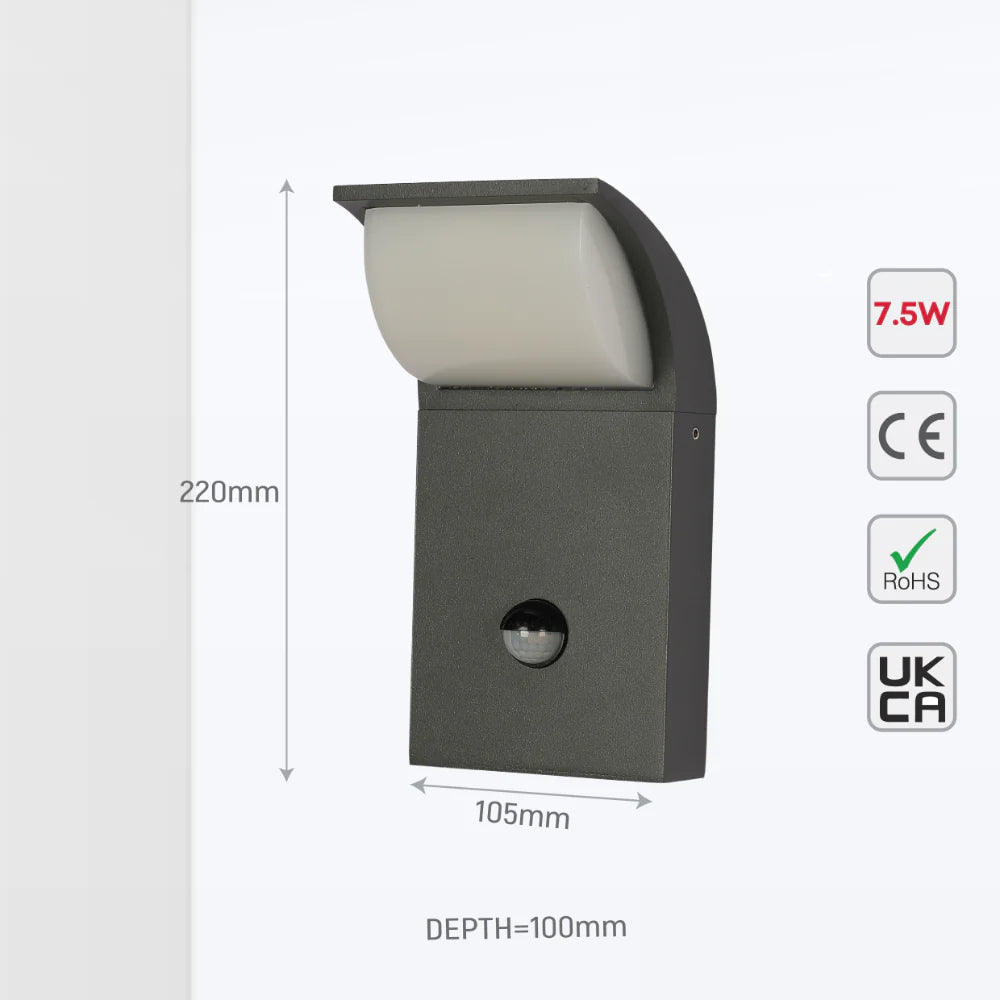 Senza LED Outdoor Wall Light 7W 3000K