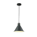 Sleek Industrial Cone Pendant Light