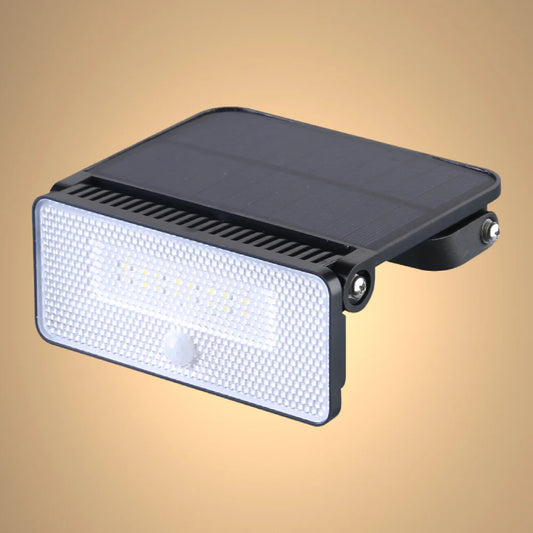 Solar-Powered LED Security Wall Light with PIR Sensor