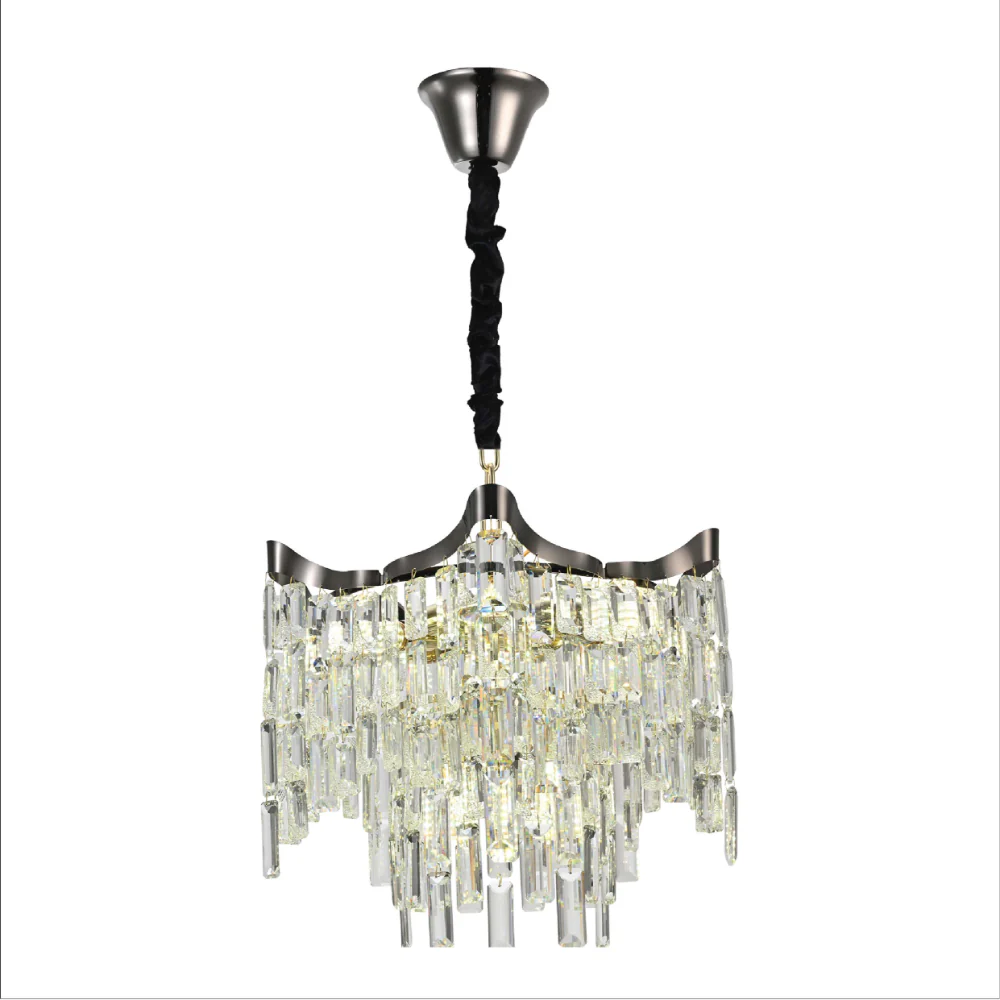 Main image of Star Crystal Chandelier Ceiling Light | TEKLED 159-18080