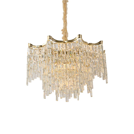 Star Crystal Chandelier Ceiling Light