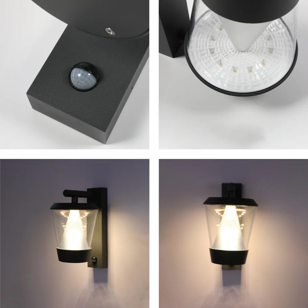 Tiany LED Outdoor Lantern Wall Light 13W 4000K