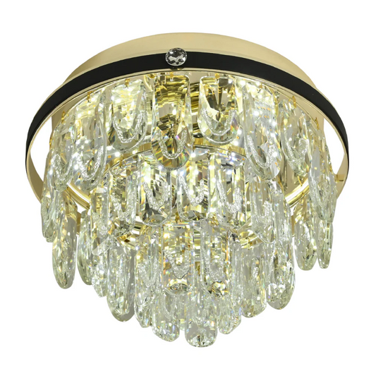 Tiered Flush Chandelier Ceiling Light