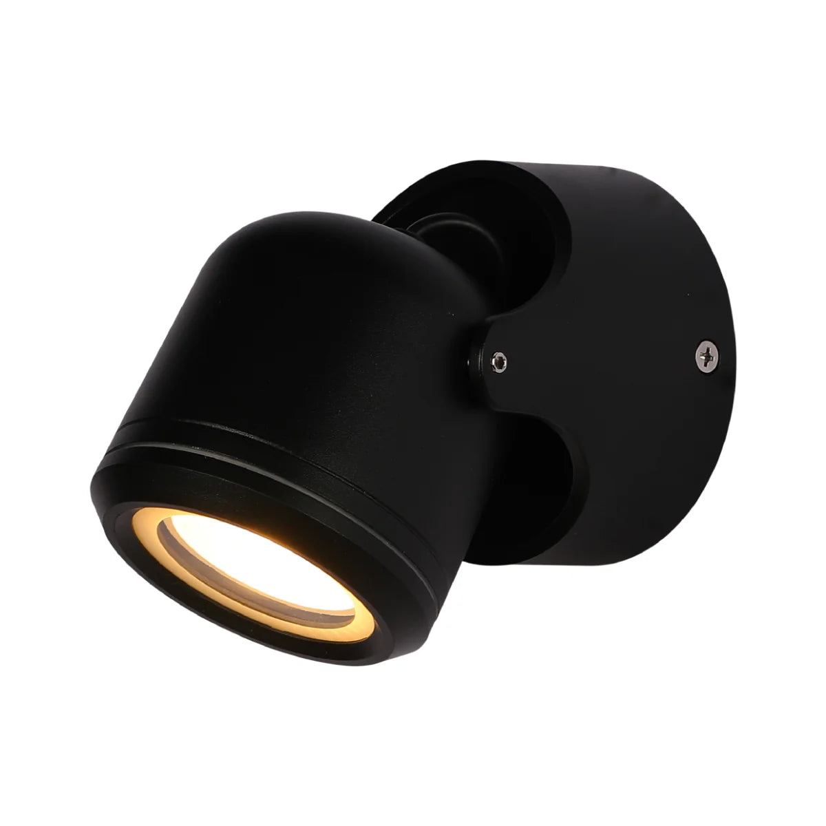 Main image of Up Down Tiltable Outdoor Wall Light GU10 Black 182-03411