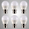 Ursa LED Golf Ball G45 B22 Bayonet Cap 5W Pack of 6