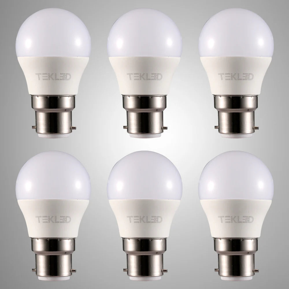 Ursa LED Golf Ball G45 B22 Bayonet Cap 5W Pack of 6