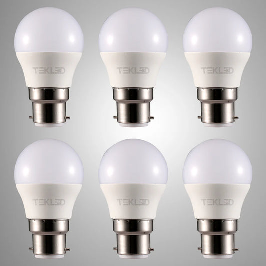 Ursa LED Golf Ball G45 B22 Bayonet Cap 5W Pack of 6