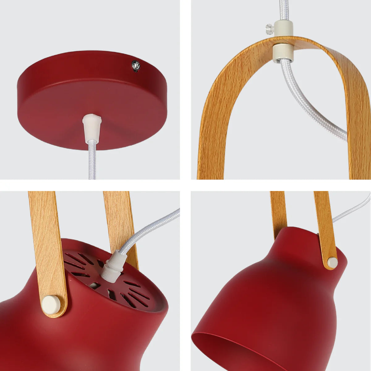 Close shots of Versatile Narvik Nordic Cone Pendant Light 150-18416