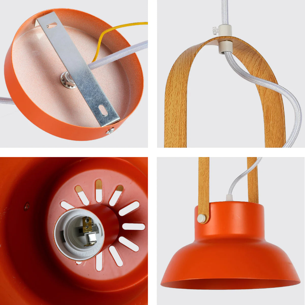 Close shots of Versatile Narvik Nordic Cone Pendant Light 150-18422