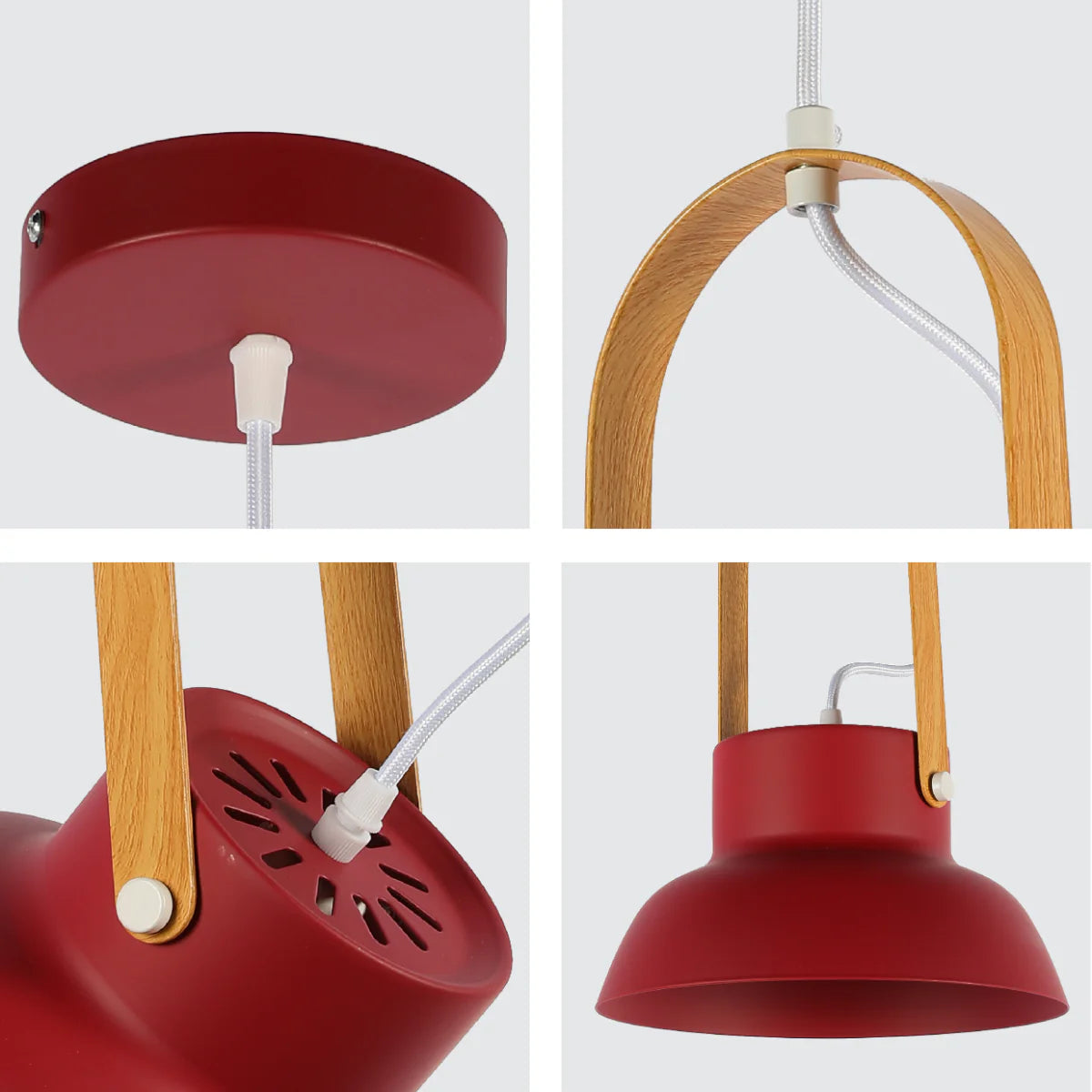 Close shots of Versatile Narvik Nordic Cone Pendant Light 150-18424