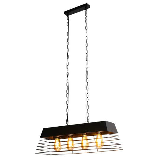 VersaTrend Island Chandelier | Mesh & Fence Dual Styles | Industrial-Modern Blend